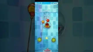 Cut The Rope Experiments Bath Time 3 stars walkthrough LEVEL 5-24