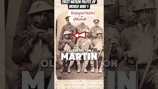 Oliver Milton Martin was 1 of 3 indigenous pilots from the Six Nations of the Grand River #ww1