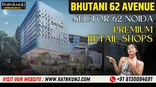 ☎️8130084691 | 12% MONTHLY RENT | Bhutani 62 Avenue | Office, shop & Food Court Space