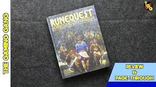 Runequest: Roleplaying in Glorantha - Review and Page-Through