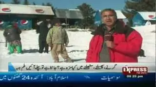 swat tourists enjoy snowfall in malam jabba swat valley pakistan