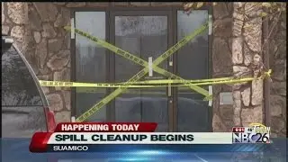 Suamico Mercury Clean Up Continues