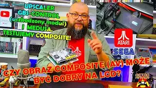 🪛 Upscaler GBS-Control (uszkodzony moduł-wymiana) i Medusa. Testy obrazu composite (ATARI, SEGA MD).