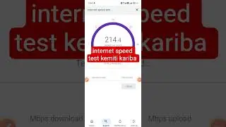 internet speed test kemiti kariba ll #shorts #shortsfeed