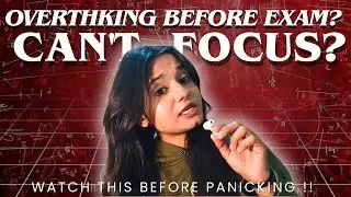 1st University EXAM fear is REAL | Watch this before your Exams 💥⚡