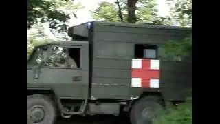 ambulanze militari in sirena Military Ambulances