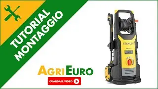 Presentazione e montaggio idropulitrice acqua fredda STANLEY SXPW25DTS - 2500W - 150 Bar