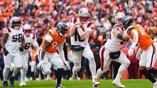 Drake Maye - Rushing Highlights - New England Patriots @ Denver Broncos - AFC Championship 2025
