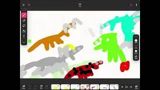 yellowm vs all bosses from dinos online #dinosonline #funny #comedy #flipaclip