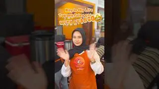 day in my life first day selling crispy catfish with ayangg🤩 #eatmedan #smilechicken