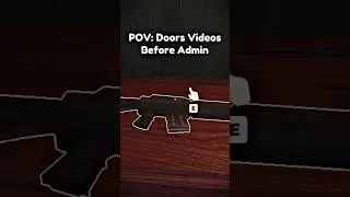POV: Doors Before Admin... #shorts #robloxdoors #relatable