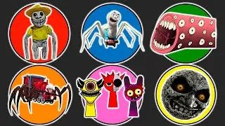 Spin Wheel Zookeeper Zoonomaly,Thomas,Train Eater,Choo Choo Charles,Incredibox Sprunki,Scary Moon