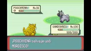 POKEMON EMERALD | SANDSHREW | ARMADURA &Aacute;CIDA | ACID ARMOR