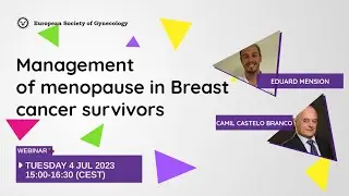 Management of menopause in Breast cancer survivors