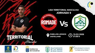 LIGA TERRITORIAL MASCULINA FECANBM / J7: BALONMANO ROMADE VS MUSIC MEETS TOURISM GALDAR