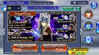 Braska Free Pulls and back to Kain BT - Dissidia Final Fantasy Opera Omnia