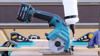 Makita CC301D wet type glass and ceramic tiles cutter 12V Max CXT Test