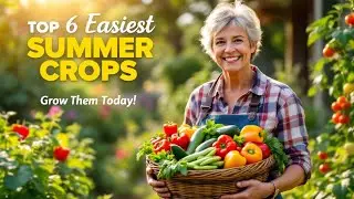 Top 6 Easiest Summer Crops to Grow 🌞