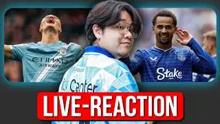 Live Reaction : Mancity Vs Everton | CityCenter
