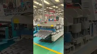 Step tile profiled metal roofing tile sheet wave tile roofing roll forming machine