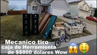 FUERTE 😭 DOLOR DE CABEZA MEDIO HOY 😭 / LO QUE TIRAN EN USA LOS MILLONARIOS / VENTA DE GARAGE EN USA