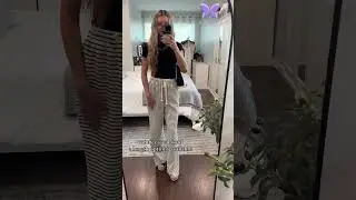 Comfy Pants #darongamazon #autumnfashion #2024new #casualoutfits #stripepants