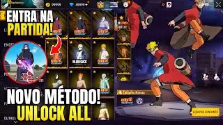 (CORRE, NOVO M&Eacute;TODO 😱) COMO LIBERAR TODAS AS SKINS DO FREE FIRE GR&Aacute;TIS! UNLOCK ALL ANDROID SEM ROOT