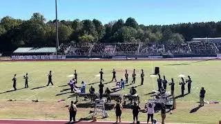 Berea High School - The Green Machine Marching Band at the SC Upper State Band Championship