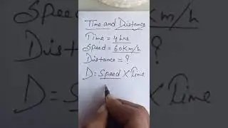Time and Distance #timeanddistance #timeanddistancetricks #timeandworkshortcutformula #maths #reel