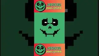 Quick Skull Pixel Art | J4K3COX | #pixelart #pixel #skull
