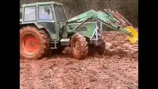Pflügen Extrem mit Fendt 108 LSA und Lemken Pflug [Rheinland-Pfalz]
