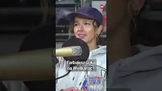 Czy Brodka farbuje jajka na Wielkanoc? #brodka #monikabrodka #cgm #najgorszepytania #marcinflint