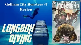 Gotham City Monsters #1 Review.  Come on its monsters.