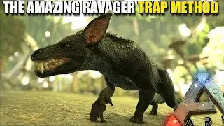 THE AMAZING RAVAGER TRAP METHOD  | ARK SURVIVAL EVOLVED EP8