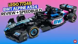 🔥 Review + Speedbuild 👉🏼 Lego F1 ALPINE A524 &bull; 77248 speed champions 2025