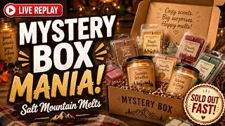 Salt Mountain Melts | LIVE mystery box unboxing!