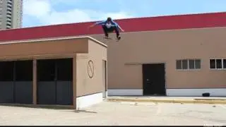 Henrique Muskito pulando o gap, Flip&atilde;o nas bases 🔨