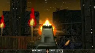 Doom With Mods: Back to Saturn X E2, Map 03 Wings of Thorn
