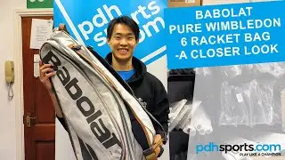 Babolat Pure Wimbledon 6 Racket Bag review by pdhsports