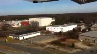 Right Wing view of Approach in to KBLM