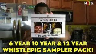 WhistlePig 6,10, & 12 Year Sampler!