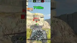 Souleater | 7 Kills, 1vs3 & 6022 DMG | #worldoftanksblitz #wotblitz #shorts #танки