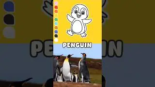 Learn to Draw Animals for Kids 🐧🦒🐠🦩🦘 | Easy Drawing #drawingforkids #animalart #howtodraw