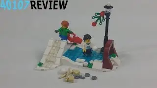 LEGO set 40107 review!  |  Winter Skating Scene
