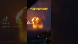 Russian strike on Khmelnitsky Arsenal causes biggest Explosion of the War