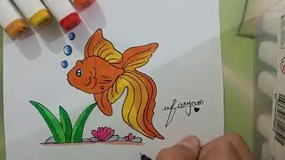 Drawing of a fish