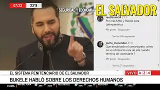 EL SALVADOR : Seguridad y Economia es lo que todos el mundo habla y derechos humanos #elsalvador 