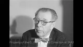 Интервью с Герхартом Сегером — январь 1961 года.