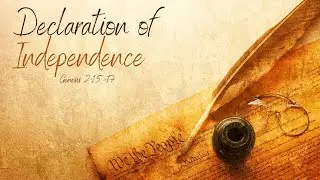 Declaration of independence.