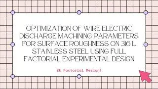 2k Factorial Design📈